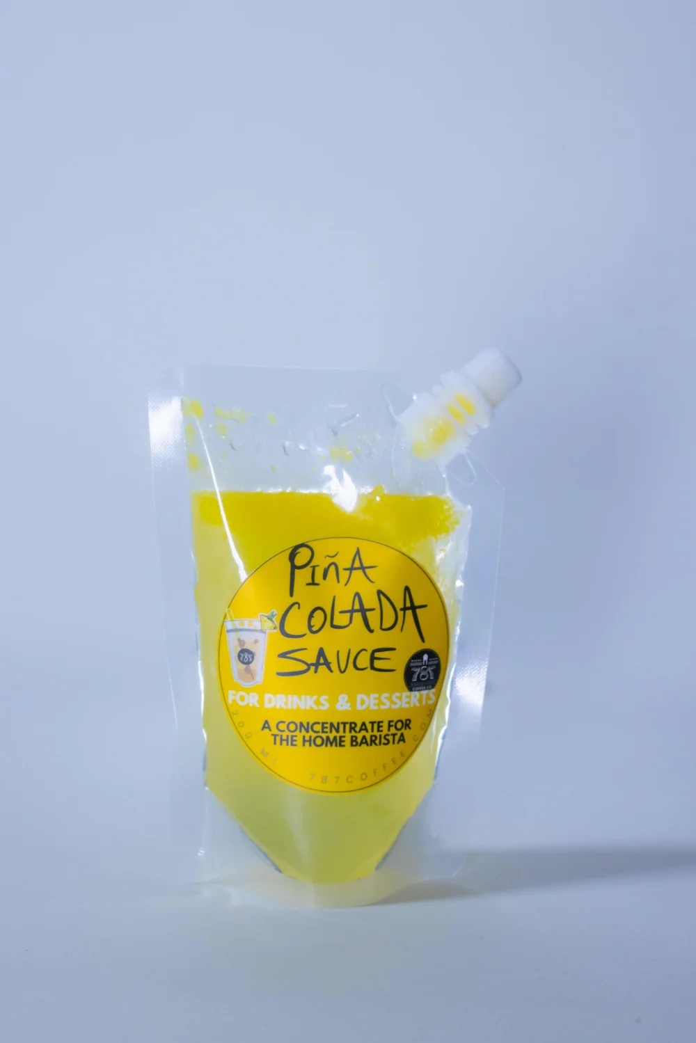 Shop 787 Coffee's Piña Colada Sauce: Tropical Pineapple & Coconut